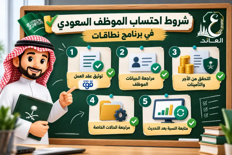 شروط احتساب الموظف السعودي في برنامج نطاقات
