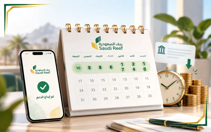 موعد ايداع دعم ريف