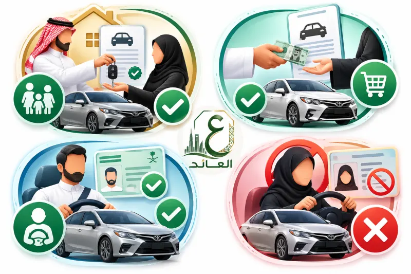 حالات نقل ملكية سيارة