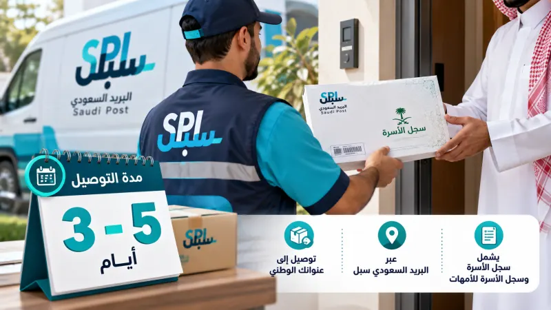 مدة وصول سجل الأسرة