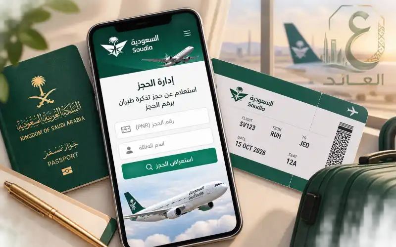 طريقة استعلام عن حجز تذكرة طيران الخطوط السعودية