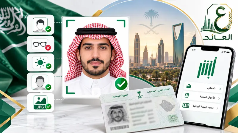 اشتراطات الصورة لتجديد الهوية الوطنية عبر أبشر والمقاس والصيغة المطلوبة